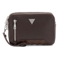 чанти,за,през,рамо,guess,torino,camera,double,crossbody,dark,brown