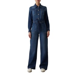 гащеризон,дамски,гащеризони,guess,jeans,ls,coverall,jumpsuit,aged,vintage,dark