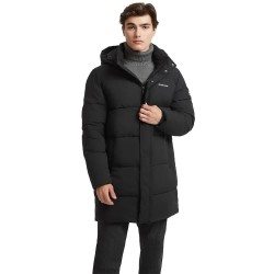 яке,мъжки,якета,guess,jeans,mid,lenght,puffer,jacket,jet,black,a996