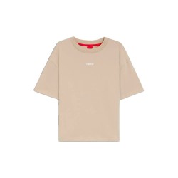 тениска,дамски,тениски,hugo,shuffle,10249155,01,short,sleeve,t,shirt,beige,(light,beige)