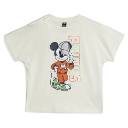тениска,детски,тениски,adidas,disney,mickey,mouse,short,sleeve,t,shirt,off,white,lime,burst,(white)