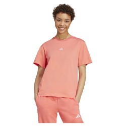 тениска,дамски,тениски,adidas,essentials,small,logo,cotton,short,sleeve,t,shirt,semi,turbo,white,(orange)