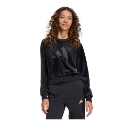 детска,блуза,детски,блузи,adidas,girl,holiday,glam,cropped,sweatshirt,black