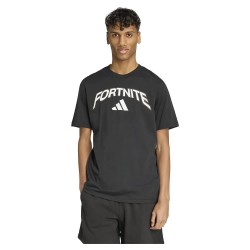 Тениска Adidas X Fortnite Logo Graphic short sleeve T-shirt - Black (Black) тениска,мъжки,тениски,дамски,тениски,adidas,x,fortnite,logo,graphic,short,sleeve,t,shirt,black,(black)