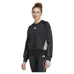 блуза,дамски,блузи,adidas,stadium,3,stripes,crewneck,sweatshirt,black,off,white,(black)