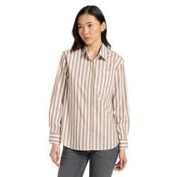риза,с,дълъг,ръкав,дамски,блузи,дамски,ризи,lee,all,purpose,long,sleeve,shirt,khaki,stripe,(beige)