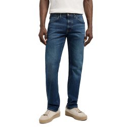 дънки,мъжки,панталони,lee,daren,zip,fly,regular,fit,jeans,rusty,rivet,(blue)