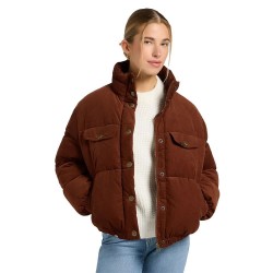 яке,дамски,якета,и,палта,lee,rider,padded,jacket,luxe,brown,(brown)