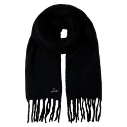 Шал Lee Tassel scarf - Black (Black) шал,ръкавици,шапки,и,шалове,lee,tassel,scarf,black,(black)
