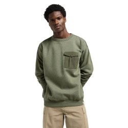 блуза,мъжки,пуловери,lee,utility,sweatshirt,green,(oak,moss)
