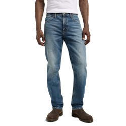 дънки,мъжки,панталони,lee,west,regular,fit,jeans,blue,(rendition)