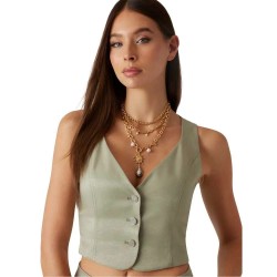 елек,дамски,сака,guess,w5gh71wh5f0,waistcoat,ocean,sage,multi,(green)