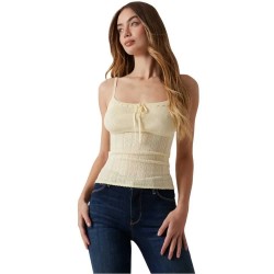 тениска,дамски,тениски,guess,w5gr40z3nx0,sleeveless,t,shirt,yellow,(butter,icecream,mult)