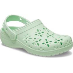 детски,сандали,и,чехли,crocs,classic,floral,cut,out,clogs,green,(jade,tint)