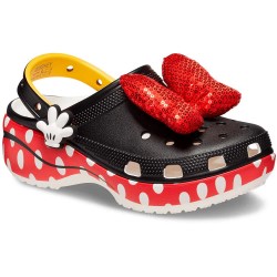дамски,сандали,и,чехли,crocs,minnie,classic,platform,clogs,black