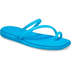 дамски,сандали,и,чехли,crocs,miami,frosted,toe,loop,slides,blue