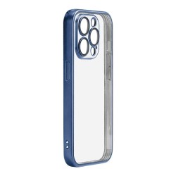 Joyroom JR-15Q4 iPhone 15 Pro Max phone case - Blue (Matte Blue) други,аксесоари,joyroom,jr,15q4,iphone,15,pro,max,phone,case,blue,(matte,blue)