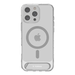 други,аксесоари,torras,pstand,series,iphone,16,pro,phone,case,clear,grey,(clear)