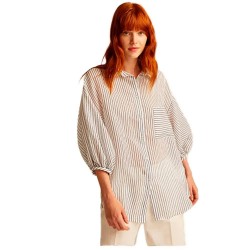 дамски,блузи,дамски,ризи,&,me,maggie,3,4,sleeve,blouse,beige,(blue)