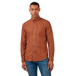 риза,с,дълъг,ръкав,мъжки,ризи,ben,sherman,68080,long,sleeve,shirt,orange