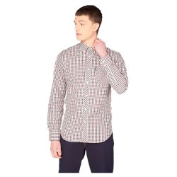 карирана,риза,мъжки,ризи,ben,sherman,signature,house,check,long,sleeve,shirt,multicolor,(red)