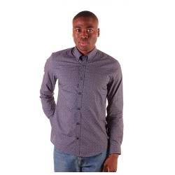 риза,с,дълъг,ръкав,мъжки,ризи,ben,sherman,mini,foulard,print,long,sleeve,shirt,blue,(purple)