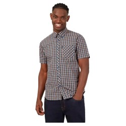 карирана,риза,мъжки,ризи,ben,sherman,signature,house,check,short,sleeve,shirt,blue