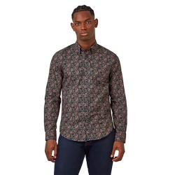 риза,с,дълъг,ръкав,мъжки,ризи,ben,sherman,68066,long,sleeve,shirt,green
