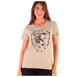 тениска,дамски,тениски,blauer,21sbldh02138,004547,short,sleeve,t,shirt,khaki,(beige)