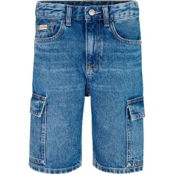 къси,панталони,детски,панталони,calvin,klein,ib0ib02430,denim,shorts,blue