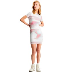 рокля,дамски,поли,и,рокли,calvin,klein,j20j223205,short,sleeve,short,dress,white