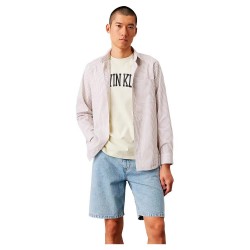 риза,с,дълъг,ръкав,мъжки,ризи,calvin,klein,k10k114445,long,sleeve,shirt,beige