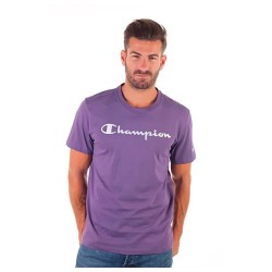 тениска,мъжки,тениски,champion,214142,short,sleeve,t,shirt,purple,(purple)