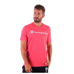 тениска,мъжки,тениски,champion,214142,short,sleeve,t,shirt,pink