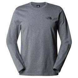 тениска,мъжки,тениски,дамски,тениски,the,north,face,simple,dome,long,sleeve,t,shirt,grey,(tnf,medium,grey,heather)