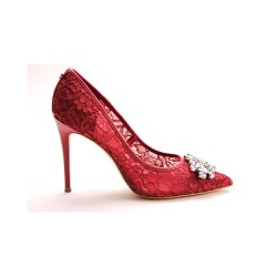 обувки,дамски,обувки,guess,flmbm1,heel,shoes,red