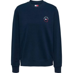 блуза,дамски,блузи,tommy,hilfiger,dw0dw20639,sweatshirt,blue
