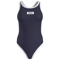 бански,костюм,дамски,бански,костюми,tommy,hilfiger,uw0uw04097,swimsuit,blue