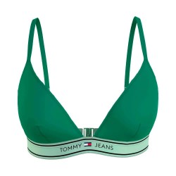 дамски,бански,костюми,tommy,hilfiger,uw0uw05349,bikini,top,green