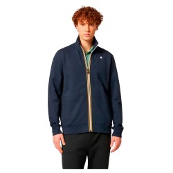 блуза,мъжки,пуловери,k,way,finn,full,zip,sweatshirt,blue,(navy,blue)