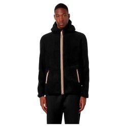 блуза,мъжки,пуловери,k,way,jack,sherpa,polar,double,full,zip,sweatshirt,black,(black)