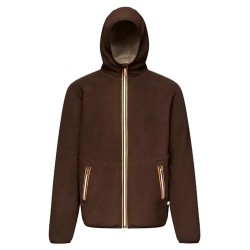 блуза,мъжки,пуловери,k,way,jack,sherpa,polar,double,full,zip,sweatshirt,brown,beige,(brown)