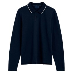 мъжки,блузи,с,яка,gant,2001,2015032,polo,long,sleeve,polo,blue