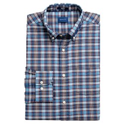 карирана,риза,мъжки,ризи,gant,indigo,check,long,sleeve,shirt,blue