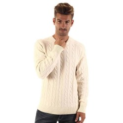 блуза,мъжки,пуловери,gant,lambs,wool,cable,sweater,beige