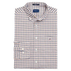 риза,с,дълъг,ръкав,мъжки,ризи,gant,oxford,gingham,long,sleeve,shirt,brown
