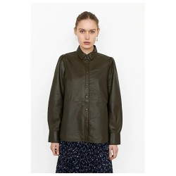 риза,с,дълъг,ръкав,дамски,блузи,дамски,ризи,second,female,edie,long,sleeve,shirt,green,(green)
