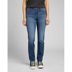 дънки,дамски,панталони,lee,marion,straight,jeans,blue,(emc39,blue)