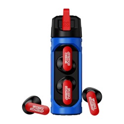 слушалки,слушалки,transformers,tf,t11,wireless,earphones,blue,(blue,black)