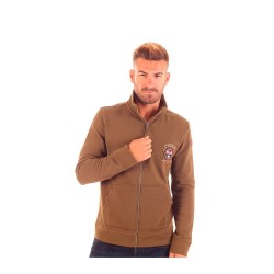 блуза,мъжки,пуловери,napapijri,belice,full,zip,sweatshirt,khaki,(brown)